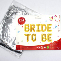 Folyo Balon Bride To Be Gümüş Renk
